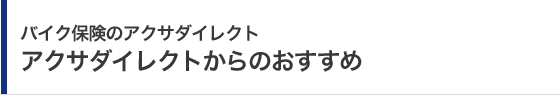 �o�C�N�ی��̃A�N�T�_�C���N�g �A�N�T�_�C���N�g����̂�������