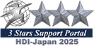 3 Stars Support Portal HDI-Japan 2025
