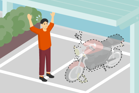 もしバイクの盗難に遭ってしまったら、警察に連絡するだけでいい?