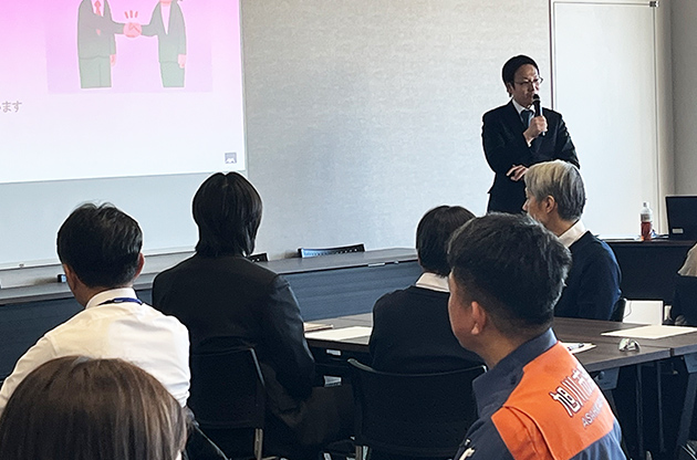 安全運転講習会の様子