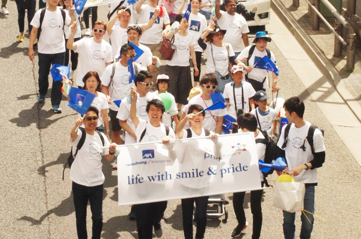 Tokyo Rainbow Pride Paradeに参加