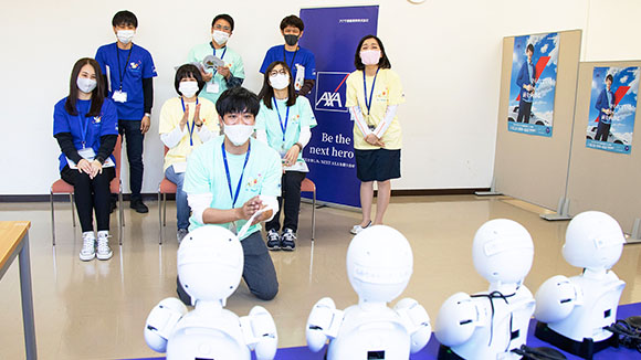 入院中の子どもたちと分身ロボット「OriHime」を通した交流会の実施