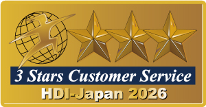 3 Stars Customer Service HDI-Japan 2026