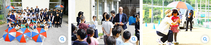 高知市立義務教育学校行川学園にて