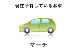 現在所有しているお車「マーチ」
