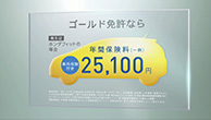 ホンダ フィット 年間保険料 25,100円