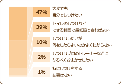 愛犬を飼い始めたころの「しつけ」意識は? アンケート結果